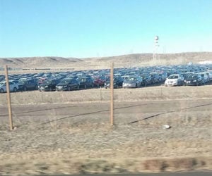 Forlorn VW Diesel Buybacks Sit Sadly in a Colorado Field