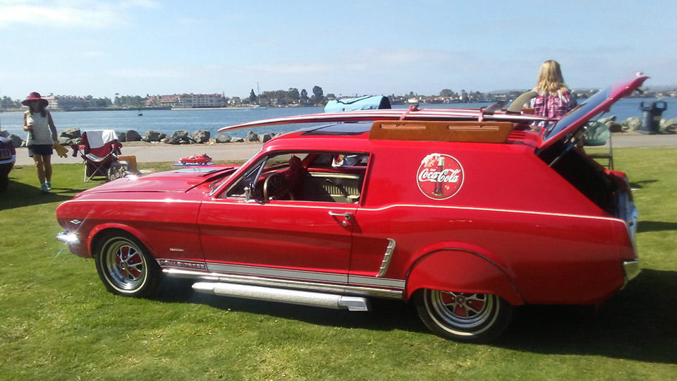 A Crazy 1965 Ford Mustang Wagon Conversion