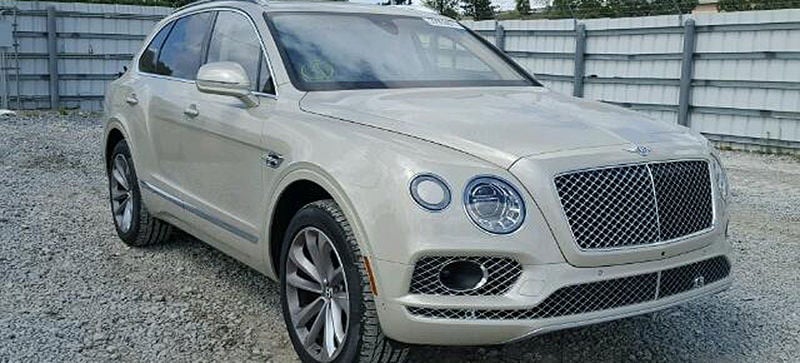 This Salvage Auction Bentley Bentayga is a Bargain