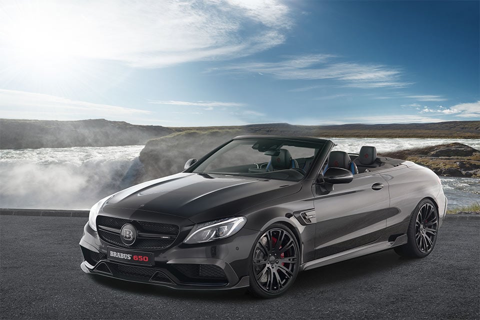 Brabus 650 Cabrio Amps up Mercedes C63 S Drop Top