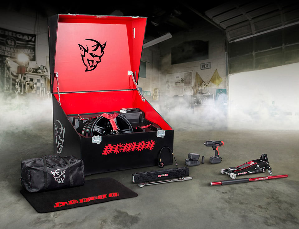 Dodge Demon Gets Custom Tool Kit for the Track