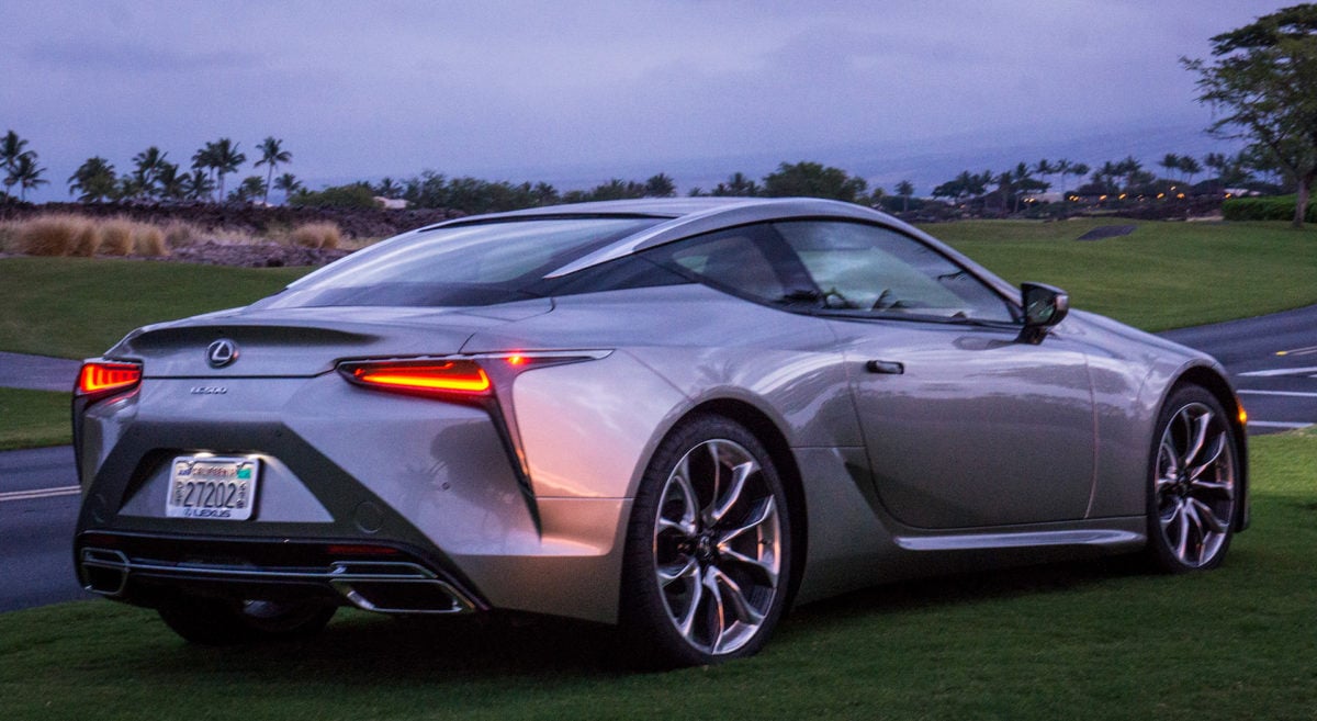 Lexus lc 500 салон