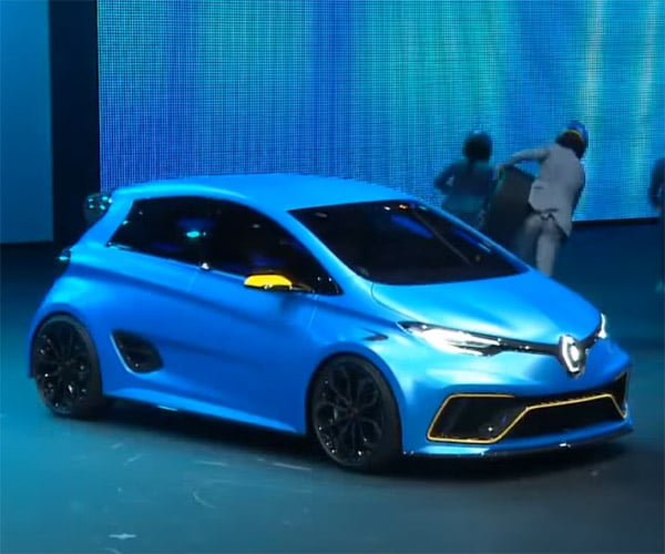 Renault Shows off Adorable and Fast ZOE e-Sport Concept