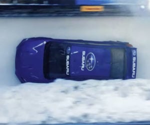 Subaru WRX STI Bobsled Run on Video