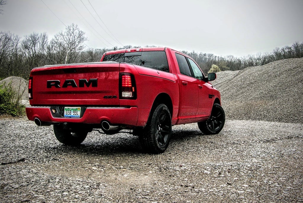 17 Ram 1500 Night Edition Crew Cab Review Red Between The Lines