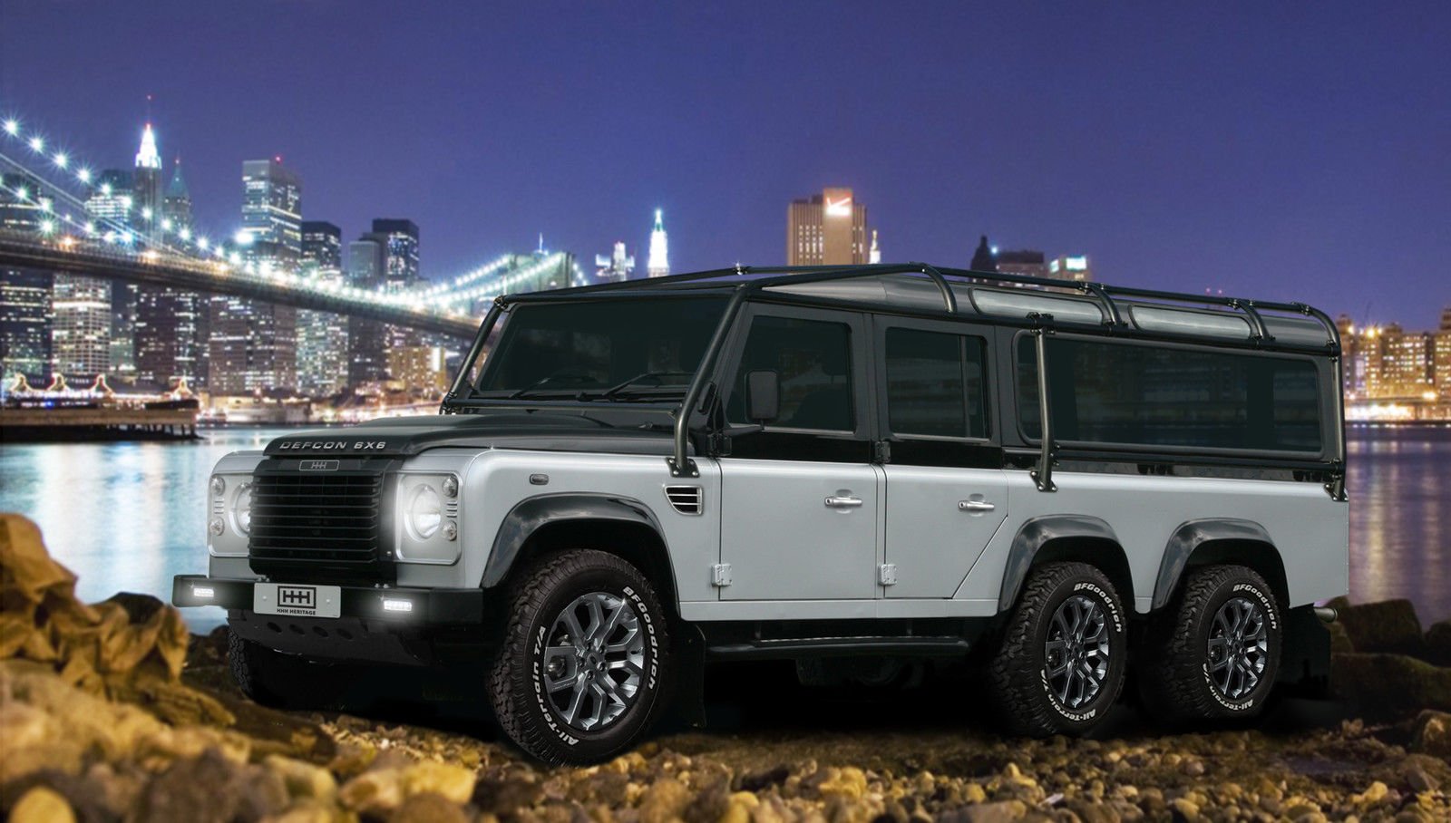 Got $585,000? This Land Rover Defcon 6X6 Defender is for Sale