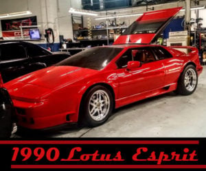 Carspotting: 1990 Lotus Esprit