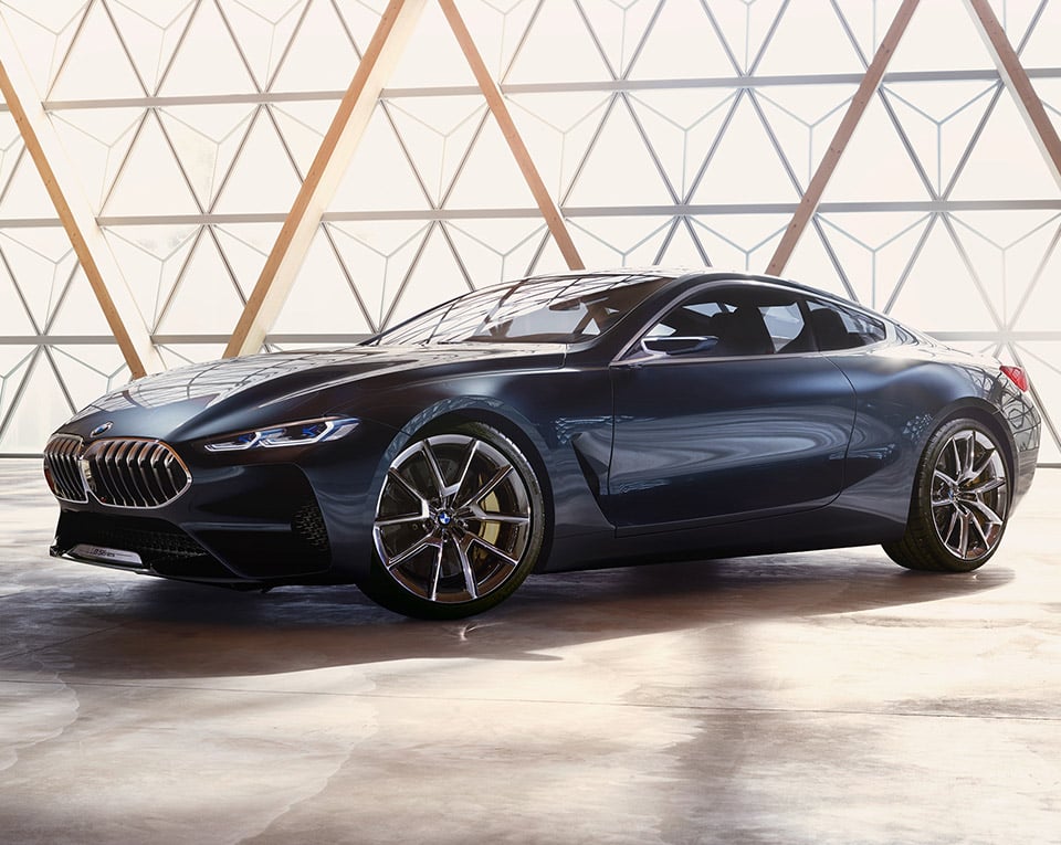 BMW 8 Series Concept Revealed, M8 Teased
