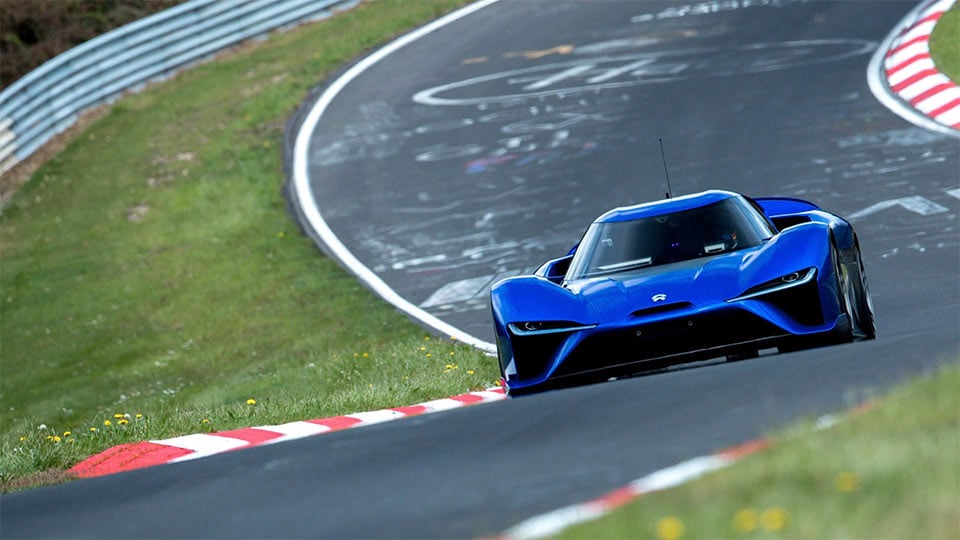 NIO EP9 Makes the Fastest Lap of the Nürburgring