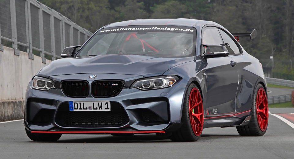 This Nasty BMW M2 CSR Has an M4’s Heart