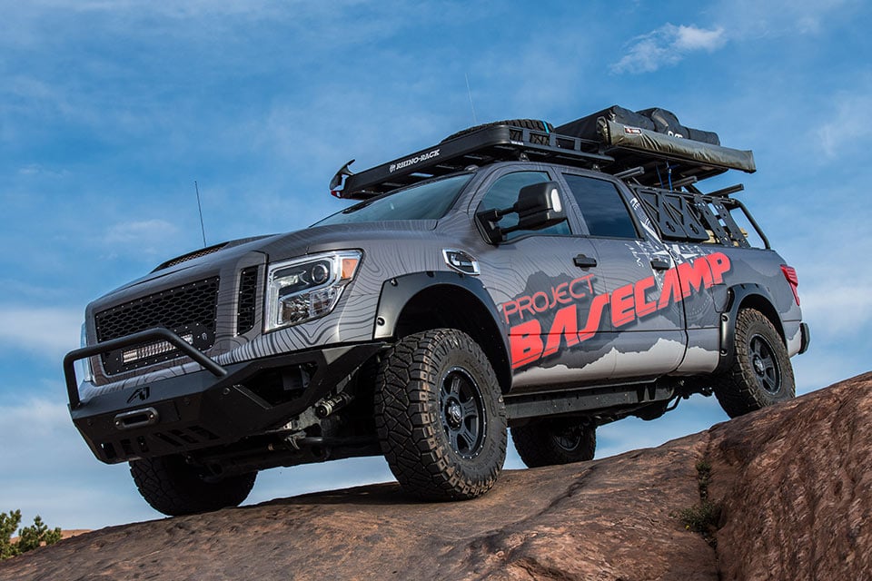 Nissan Base Camp Titan Explores All the Wilds
