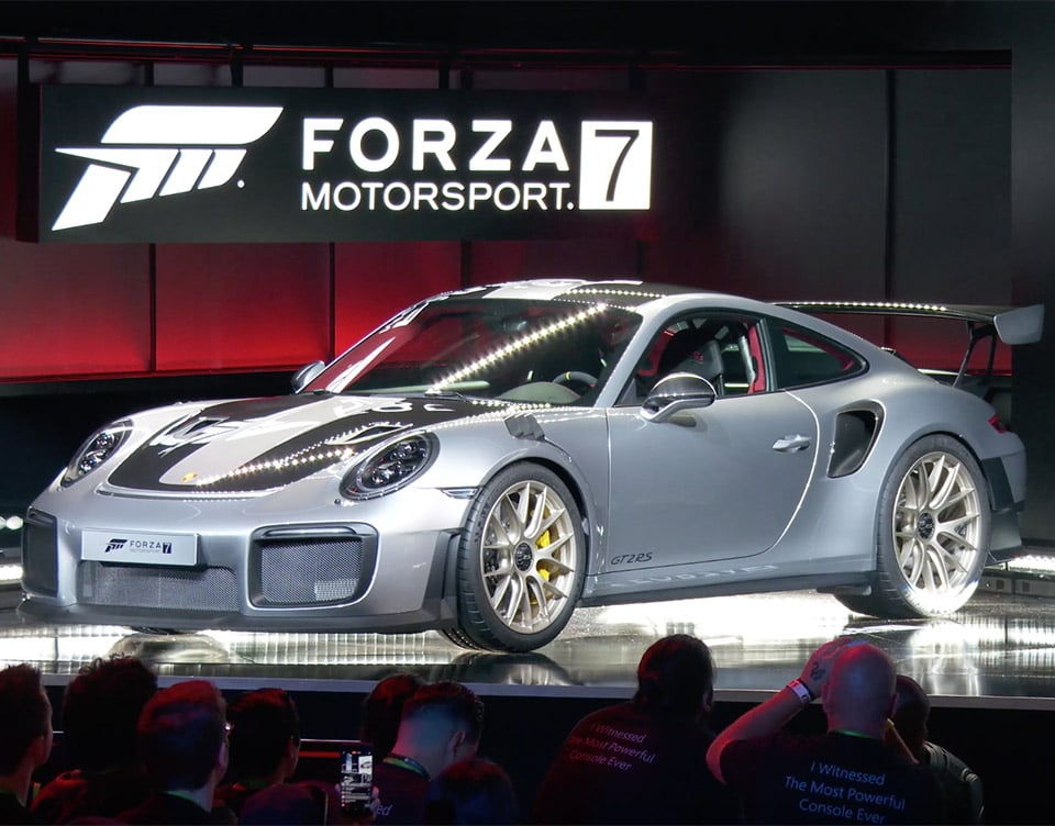 2018 Porsche 911 GT2 RS Debuts at E3 as Forza 7 Cover Car