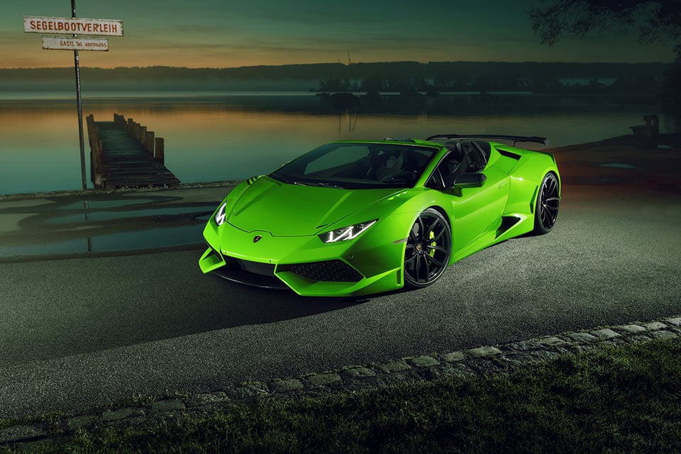 Novitec N-Largo is a Widebody, Blown Huracan Spyder