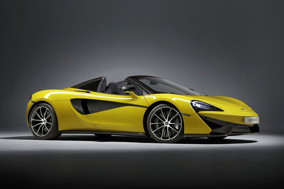 McLaren 570S Spider is Just as Fast as the Coupe