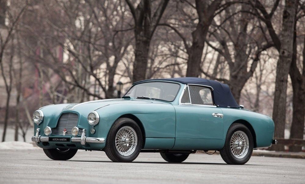 Beautiful Blue 1955 Aston Martin DB2/4 Drophead for Sale