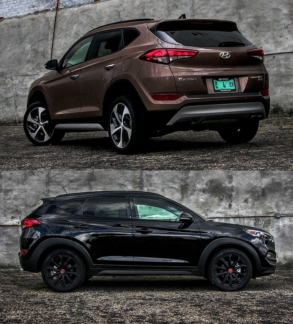 2017 Hyundai Tucson Limited and Night: A Tale of Two Crossovers