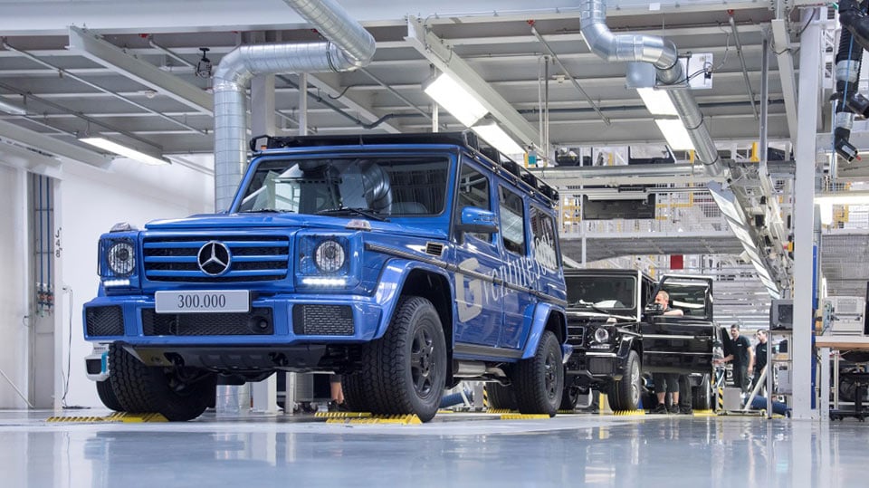 Mercedes Makes Its 300,000 G-Class