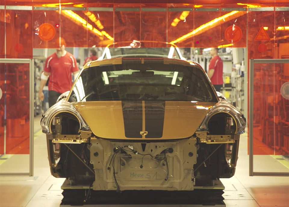 Watch Porsche Build the 911 Turbo S Exclusive Series
