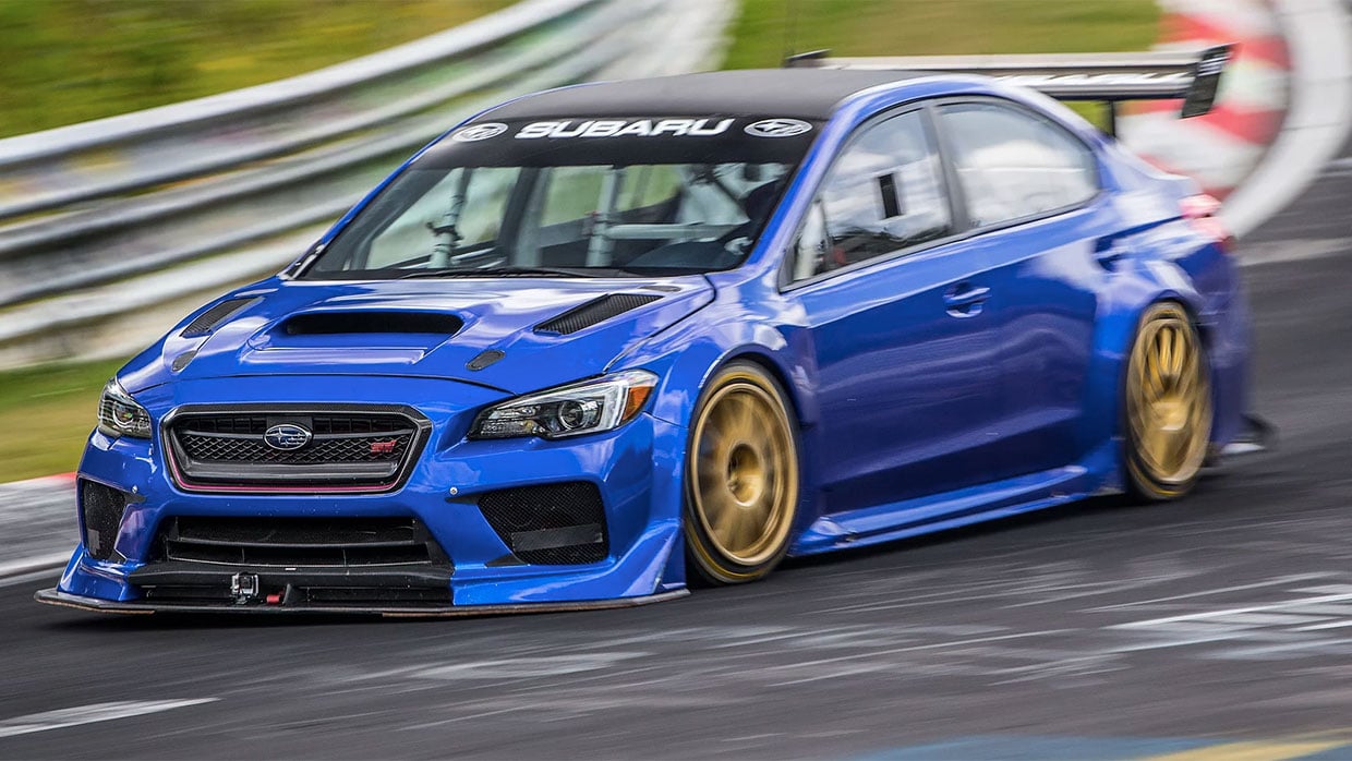 Subaru WRX STI Breaks 7-minutes on the Nürburgring