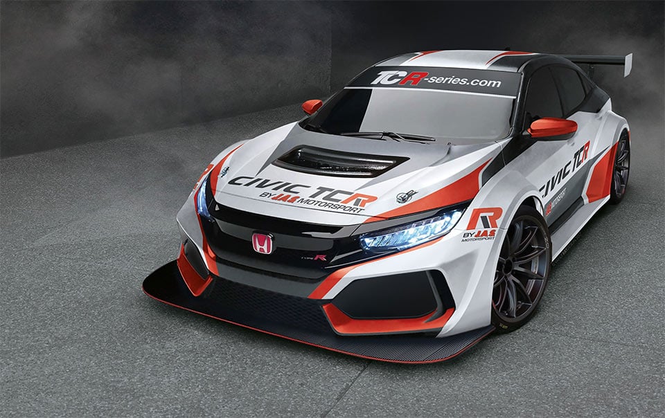 Honda Civic Type R TCR Racer Takes to the Track in 2018