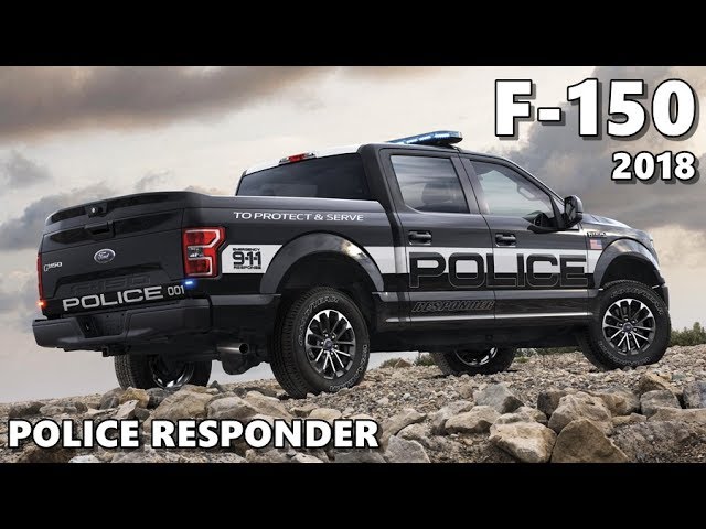 Ford F-150 Police Responder Is a Pursuit-rated Pickup Truck