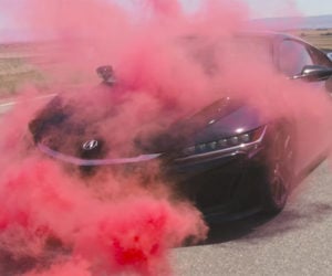 Visualizing the Acura NSX’s Aerodynamics with Smoke and Paint