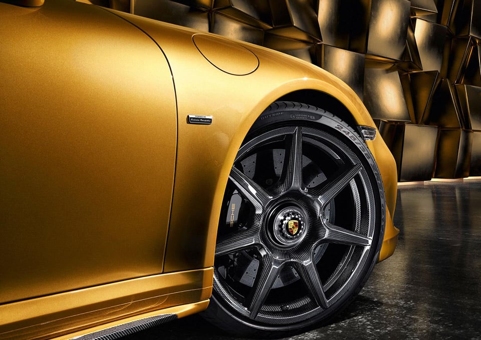 Porsche Offers up First Braided Carbon Fiber Wheels