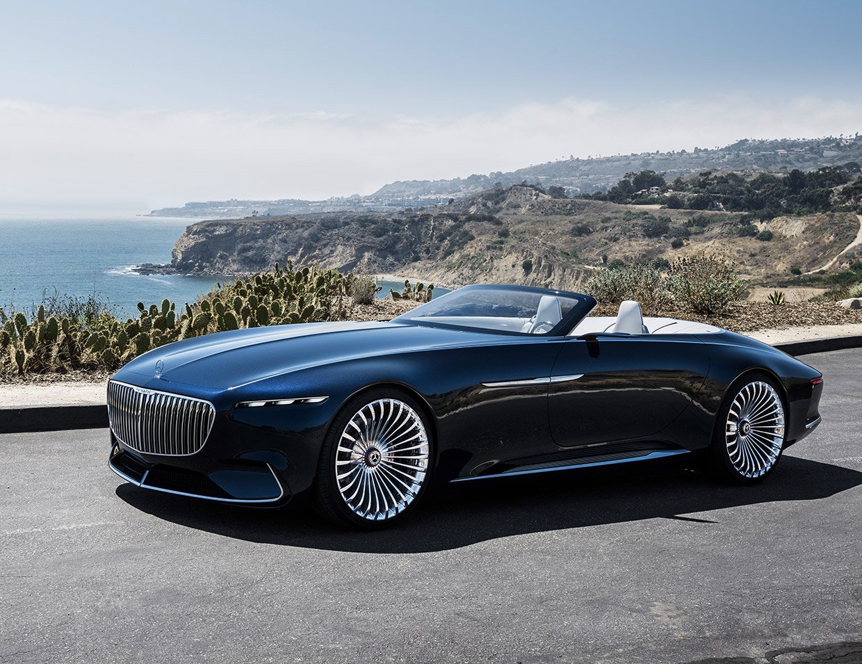 Vision Mercedes-Maybach 6 Cabriolet Is a Real Land Shark