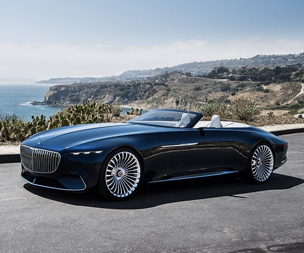 Vision Mercedes-Maybach 6 Cabriolet Is a Real Land Shark