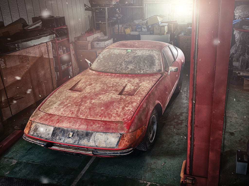 One-of-a-kind Aluminum 1969 Ferrari “Daytona” for Sale