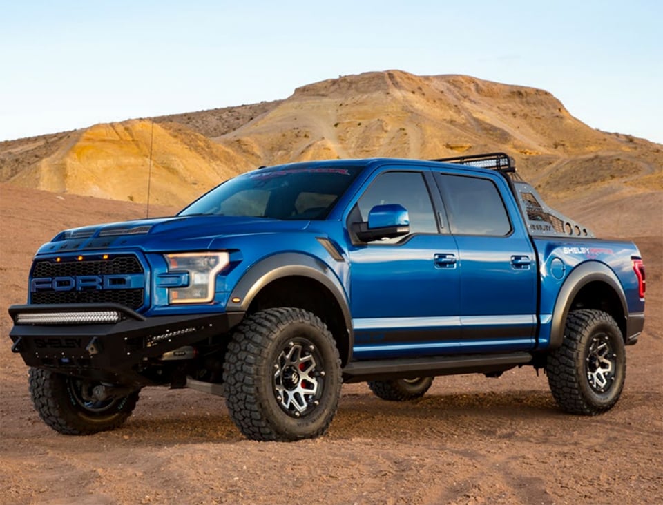 2018 Shelby Raptor Gives the Angry Truck Another 75 Horses