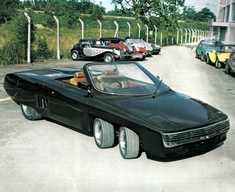 The Panther 6 Was a Crazy 6-Wheeled UK Sports Car