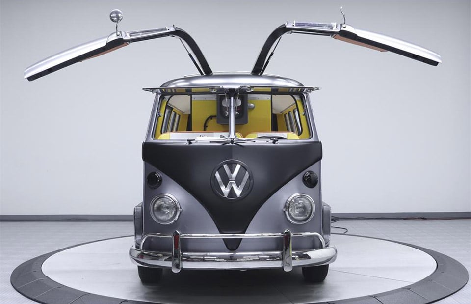 Gullwing VW Bus Pays Homage to Back to the Future’s DeLorean