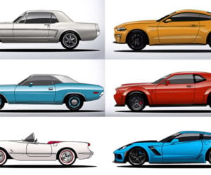 The History and Evolution of the Mustang, Challenger, and Corvette