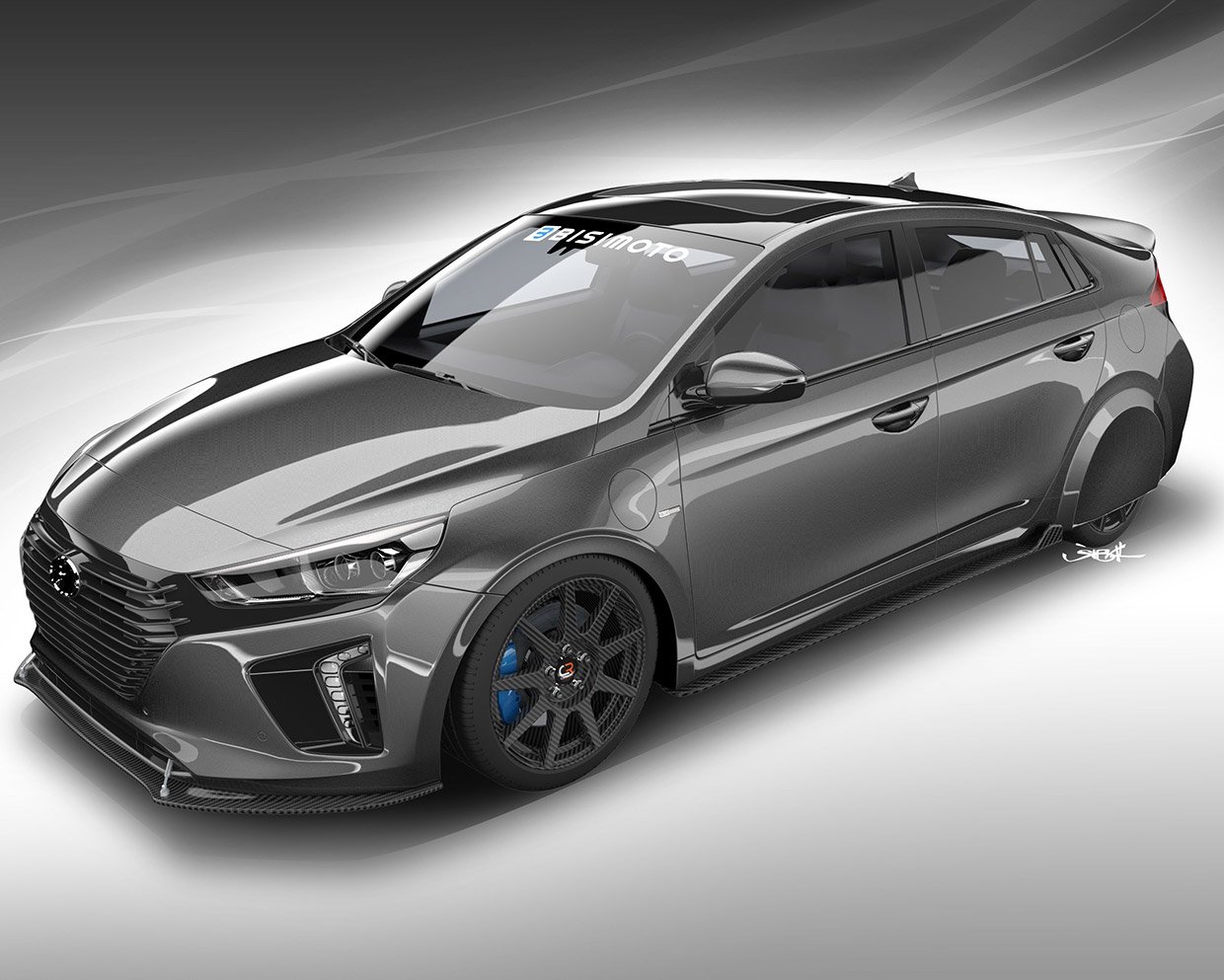 Hyundai HyperEconiq Ioniq Concept Heads to SEMA 2017