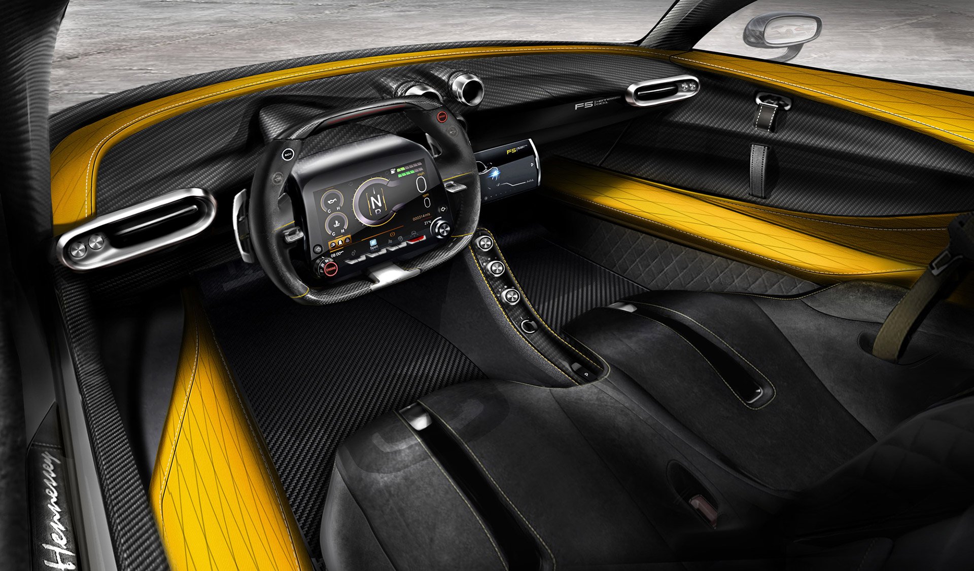 Hennessey Performance Venom F5’s Sexy Interior Revealed