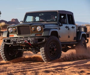 Jeep Wrangler Truck Tipped for Soft Top and Crew Chief 715 Styling
