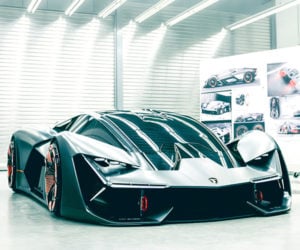 Lamborghini Terzo Millennio is an Electric Hypercar from the Future