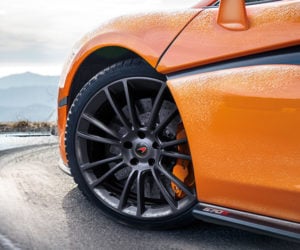 McLaren Winter Tire Pack Turns the 570S into a Winter Beater