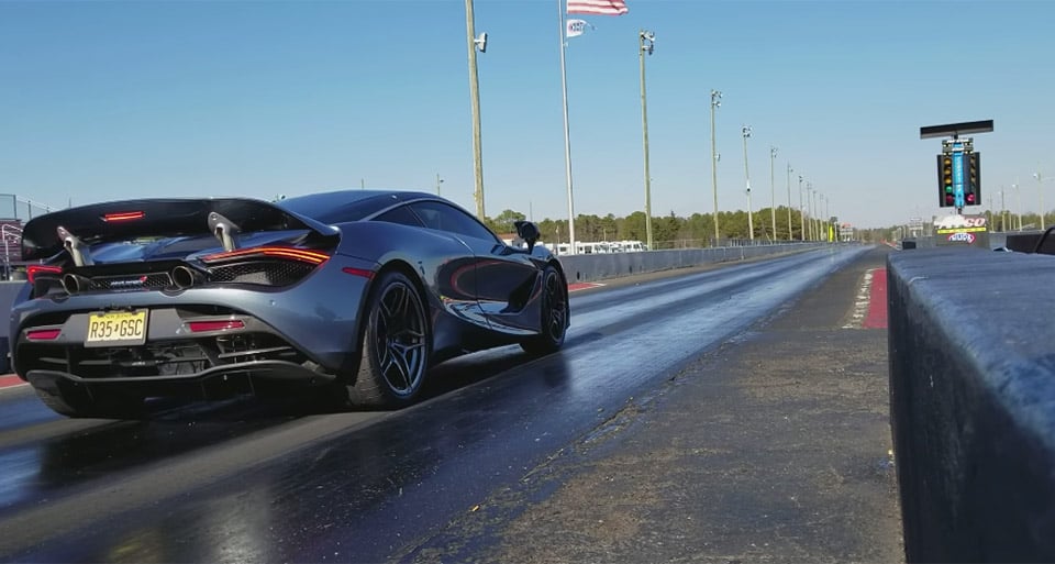 Stock McLaren 720S Puts Down Trio of Sub-10 Second 1/4 mile Runs