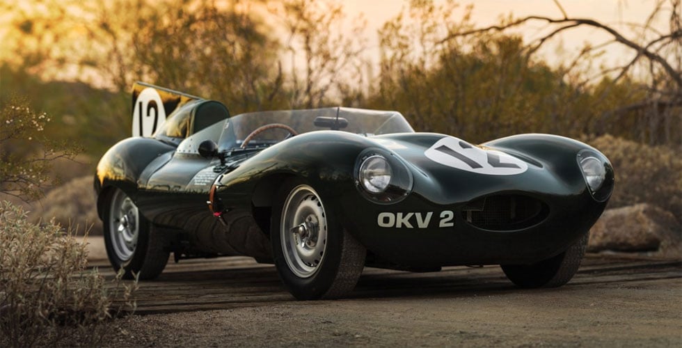 Glorious 1954 Jaguar D-Type Works Driven by Sir Stirling Moss for Sale