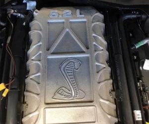 Image of Alleged New Shelby GT500 Engine Leaked