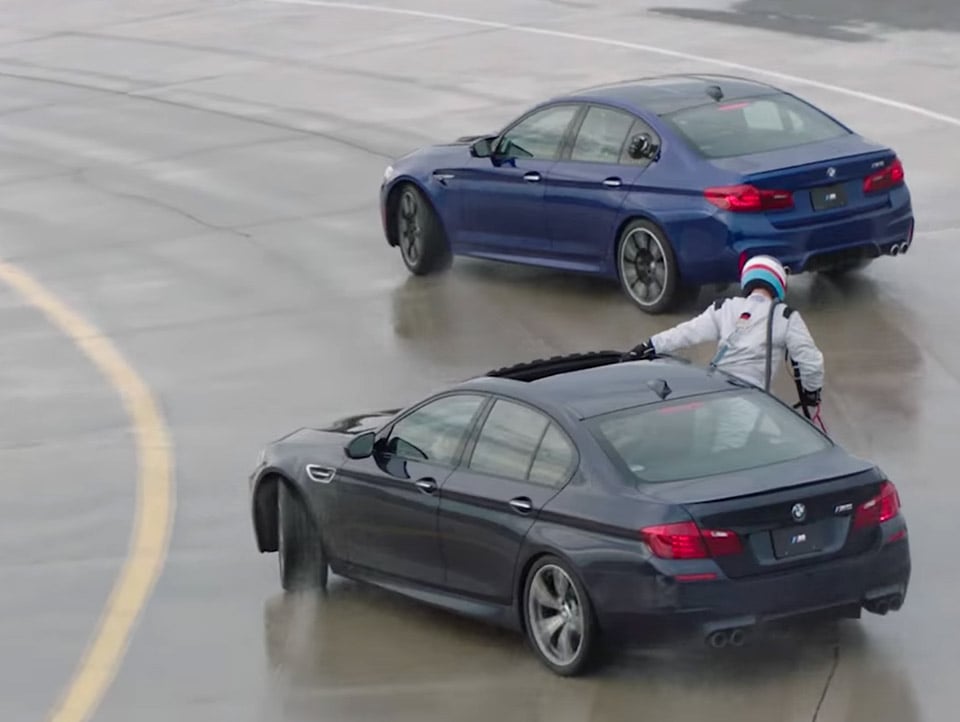 BMW Attempts Car-to-Car Refueling for World’s Longest Drift