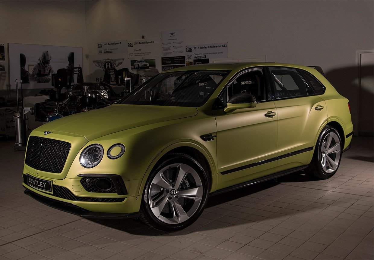 Bentley Bentayga to Blitz Pikes Peak Hill Climb