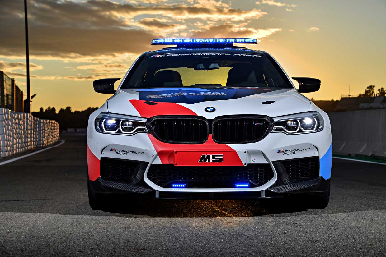 BMW M5 MotoGP Safety Car Looks Awesome