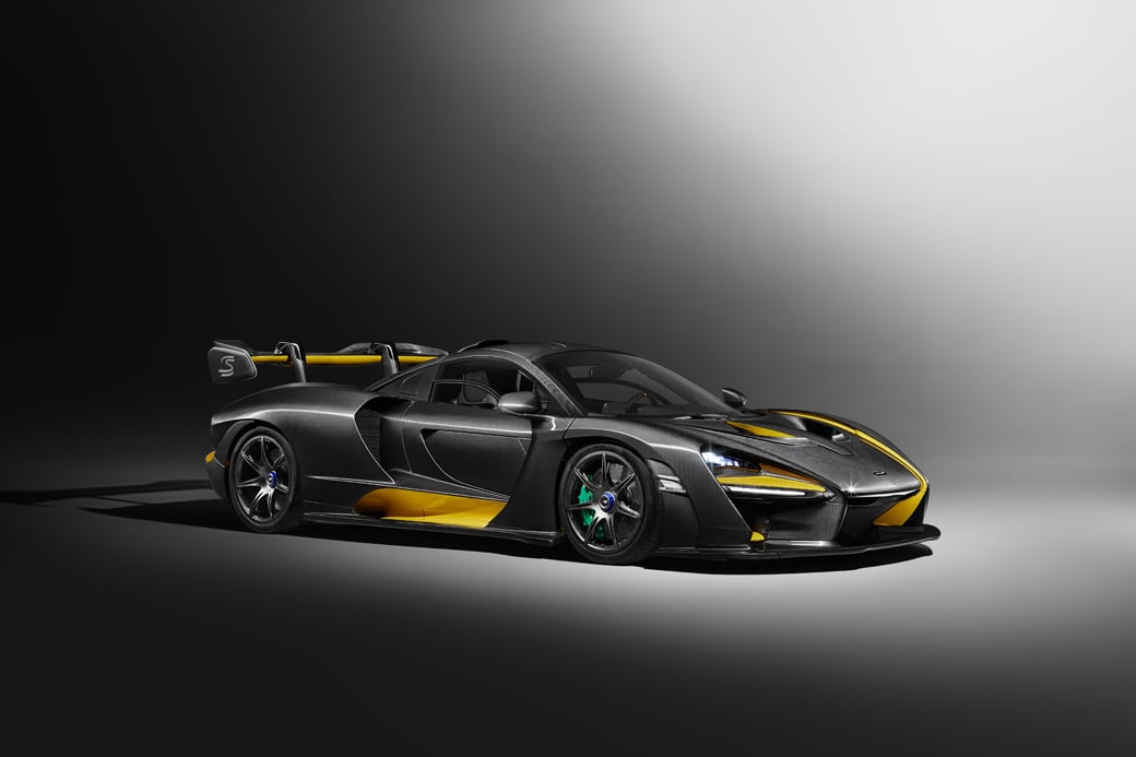 McLaren Senna “Carbon Theme” Special is a Black and Yellow Beauty