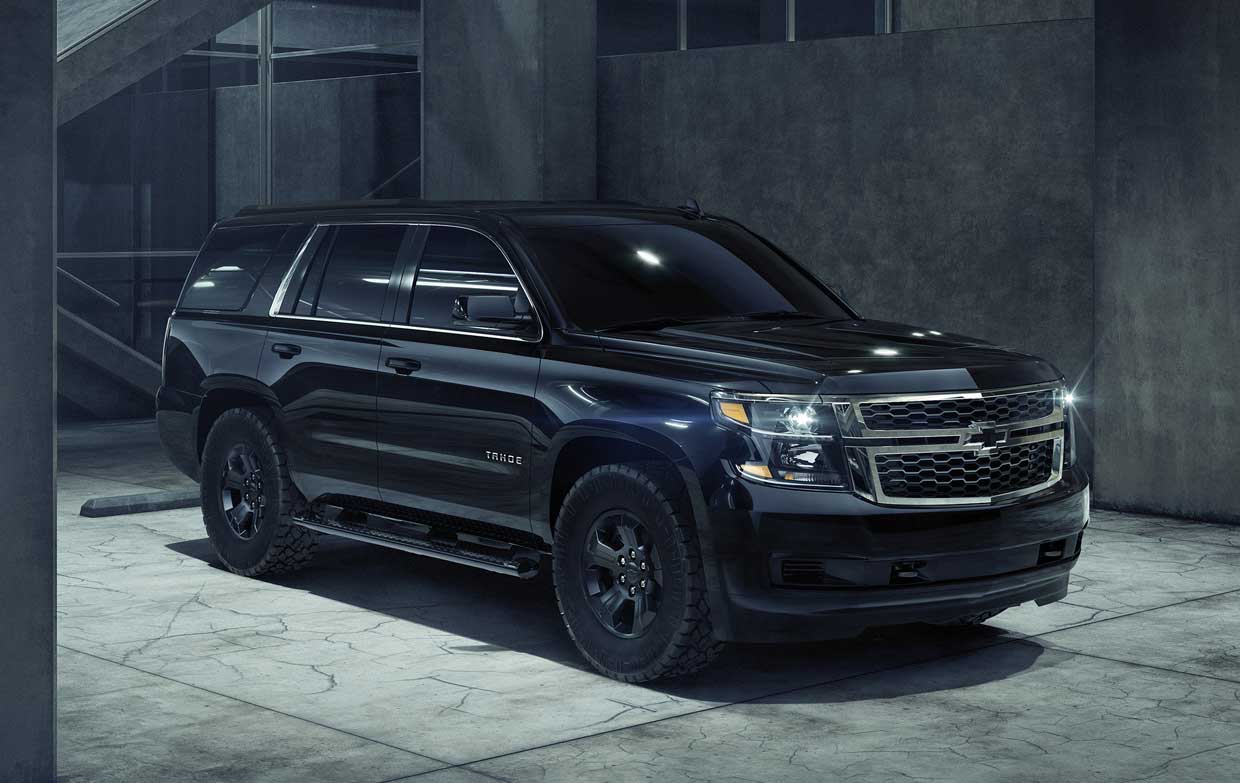 Chevy Tahoe Black Bowtie