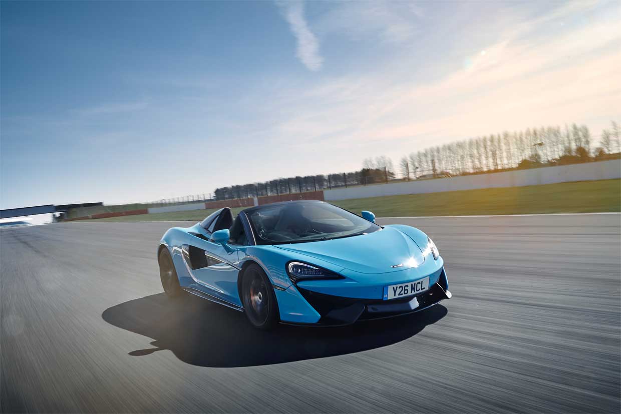 McLaren 570S Spider Track Pack Now Available