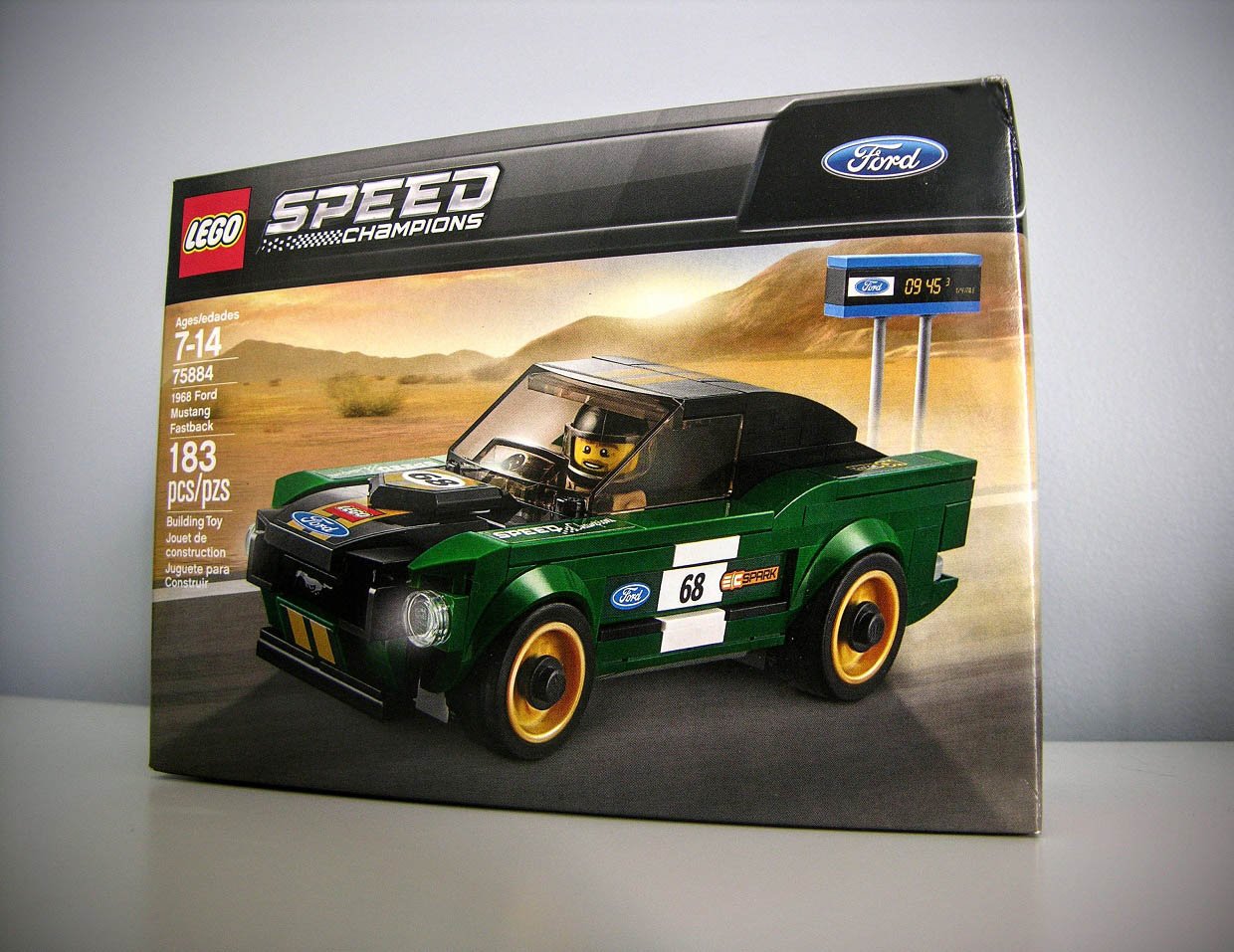 1968 Ford Mustang Fastback LEGO Kit Review: Retro Righteousness