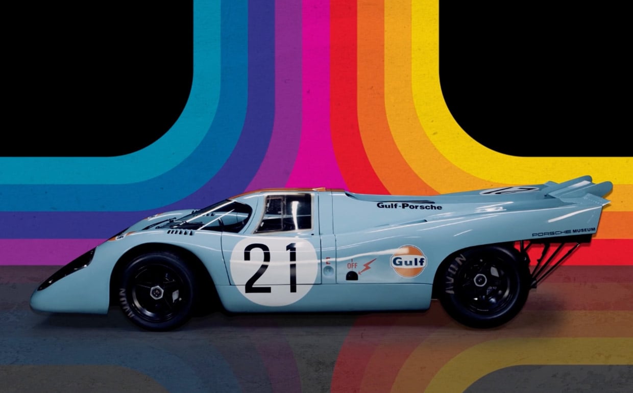 A Wonderful Retrospective of Classic Porsche Cars